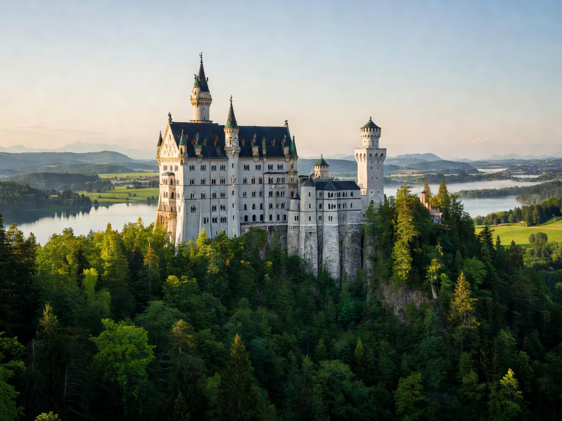 Neuschwanstein Castle in Bavaria