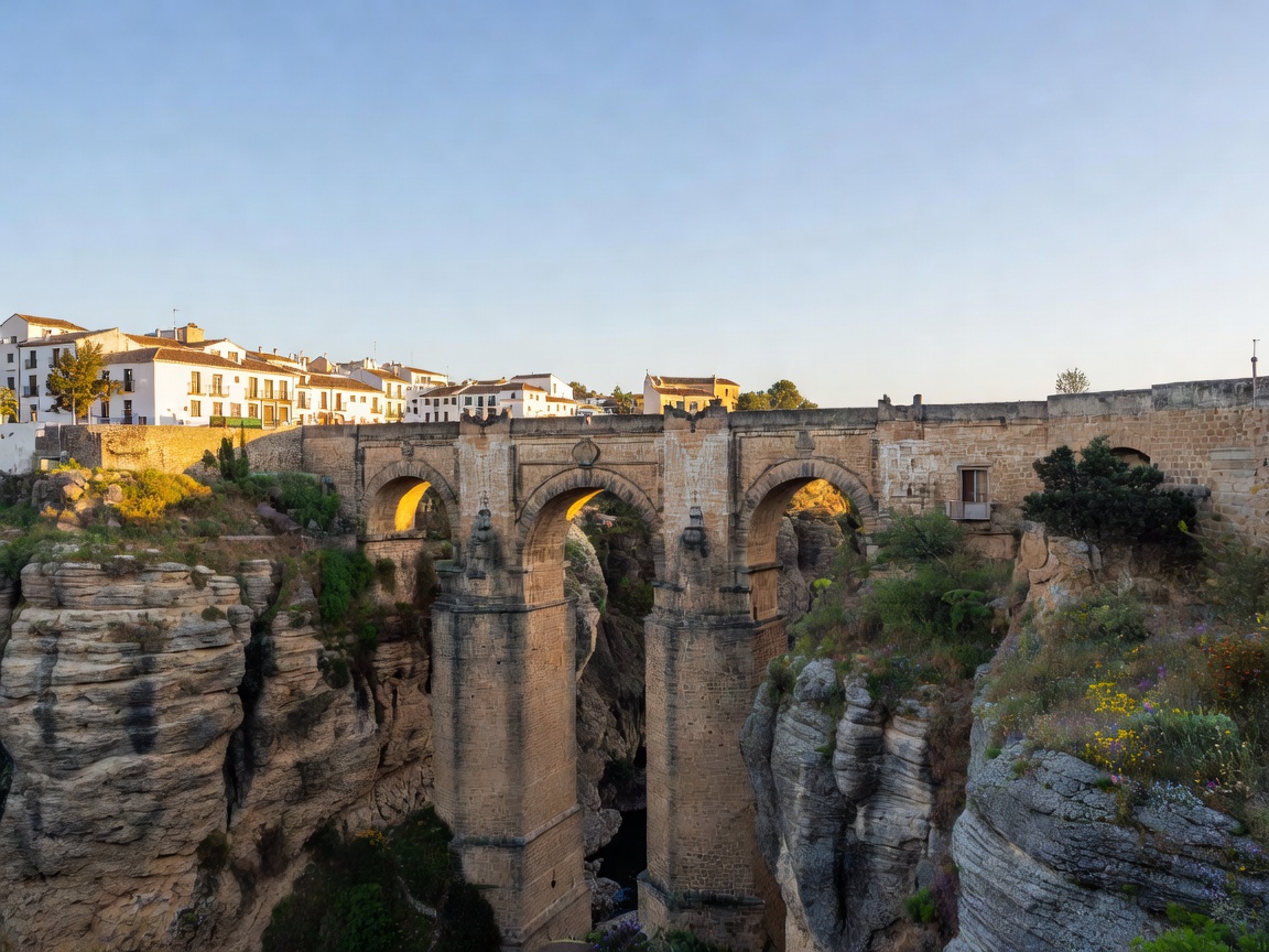 Ronda bridge in southern Spain